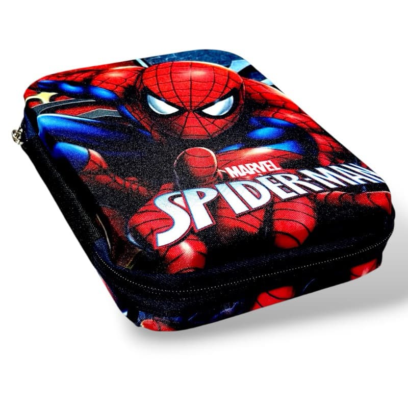 ESTOJO HOMEM ARANHA ESTOJO BOX HOMEM ARANHA ORGANIZADOR ESCOLAR INFANTIL DIVERSOS PERSONAGENS