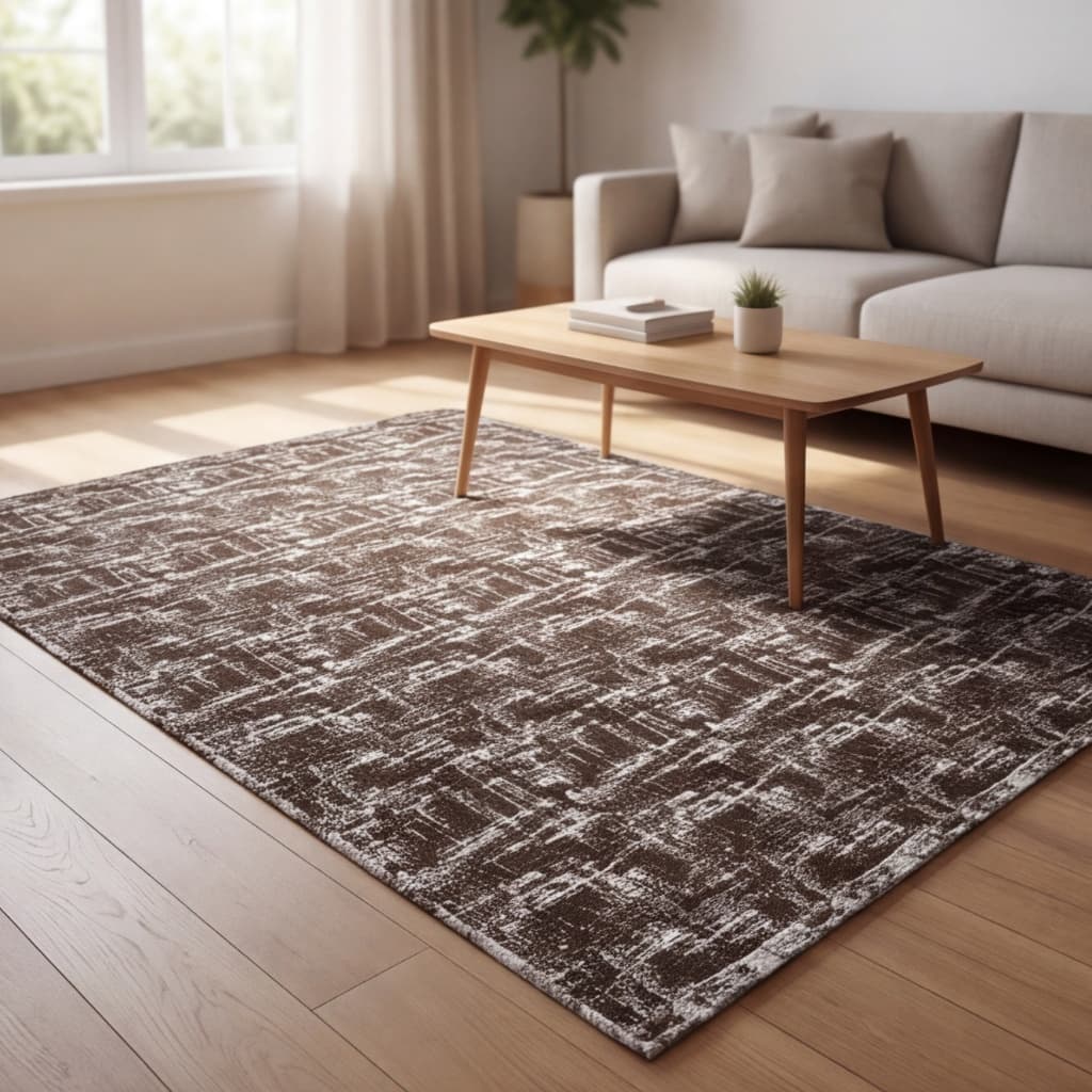 Tapete Algodão Indiano Decorativo Artesanal para Sala Quarto Macio Resistente e Sofisticado