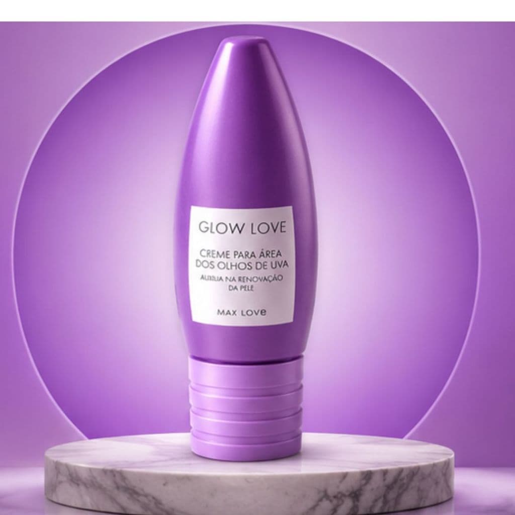 Creme Área Dos Creme Área Dos Olhos Glow Love Uva Max Love Renovação Da Pele Anti-idade HidratanteOlhos Glow Love Uva Ma