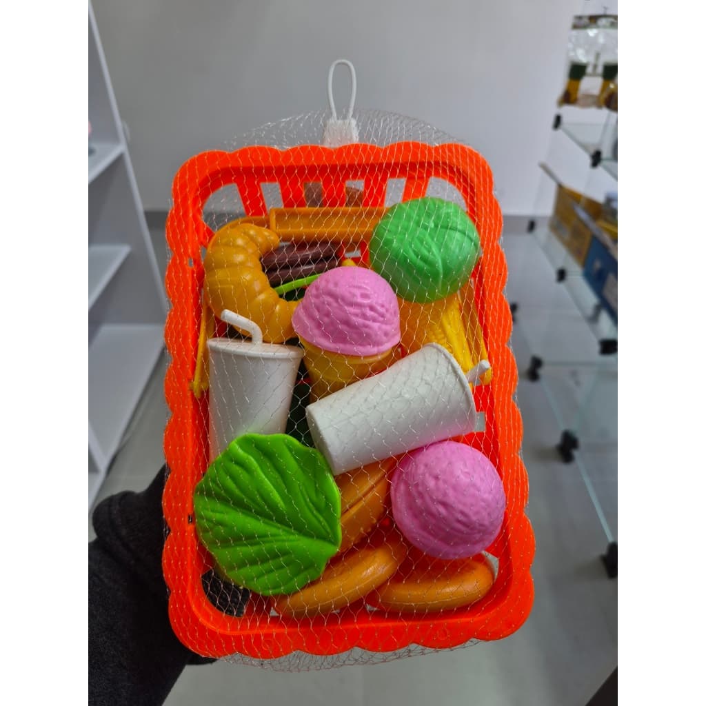 Cesta de Comidinhas Infantil P M G