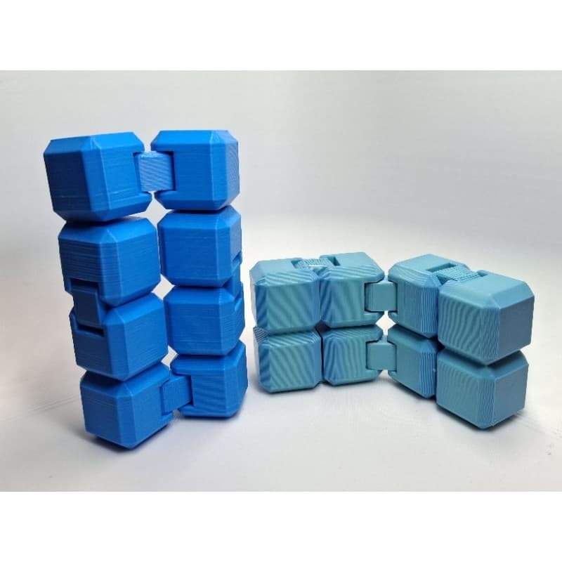 Fidget Cubo Infinito Antiestresse | Brinquedo Sensorial Relaxante
