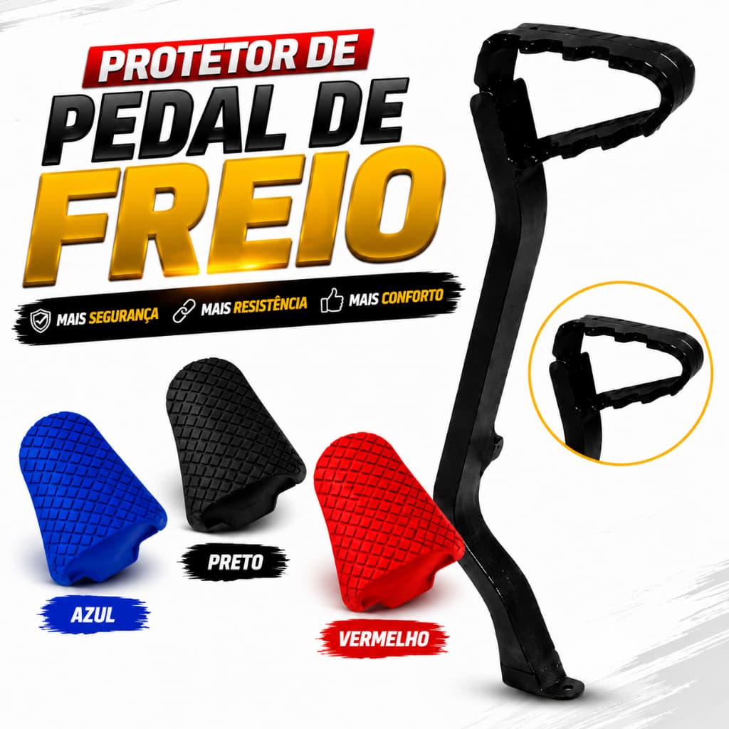 Borracha Pedal Freio Bros 125/150/160 XRE 190 XRE 300 e Falcon