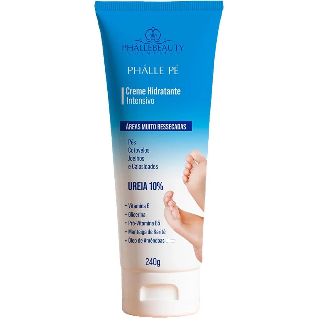 Creme Para Os Pés Phálle Pé Ureia 10% Phállebeauty 240g