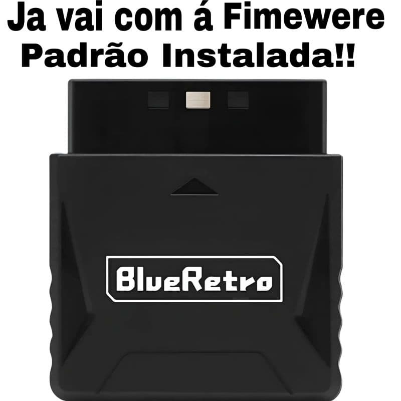 Adaptador BlueRetro já com a firmware padrão instalada adaptador Bluetooth de controle ps1 ps2 ps3 retro Scaler