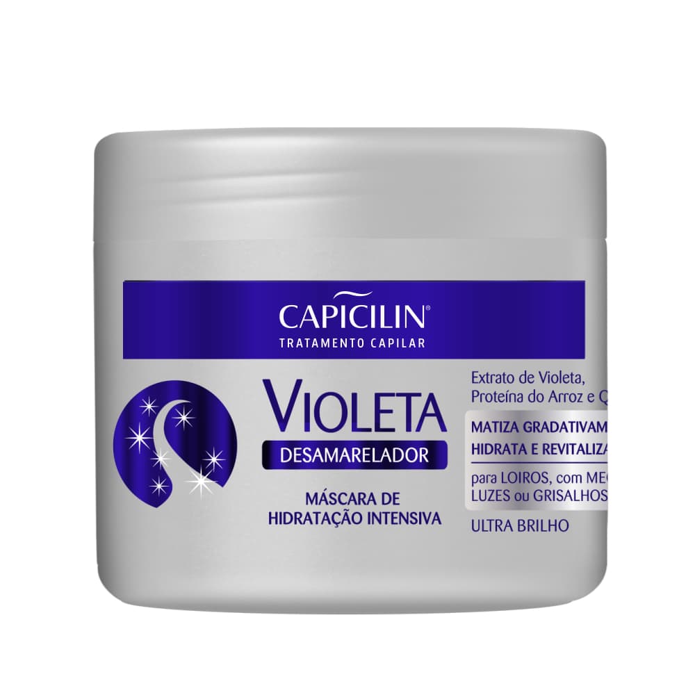 Mascara Desamarelador Violeta Capicilin 350g
