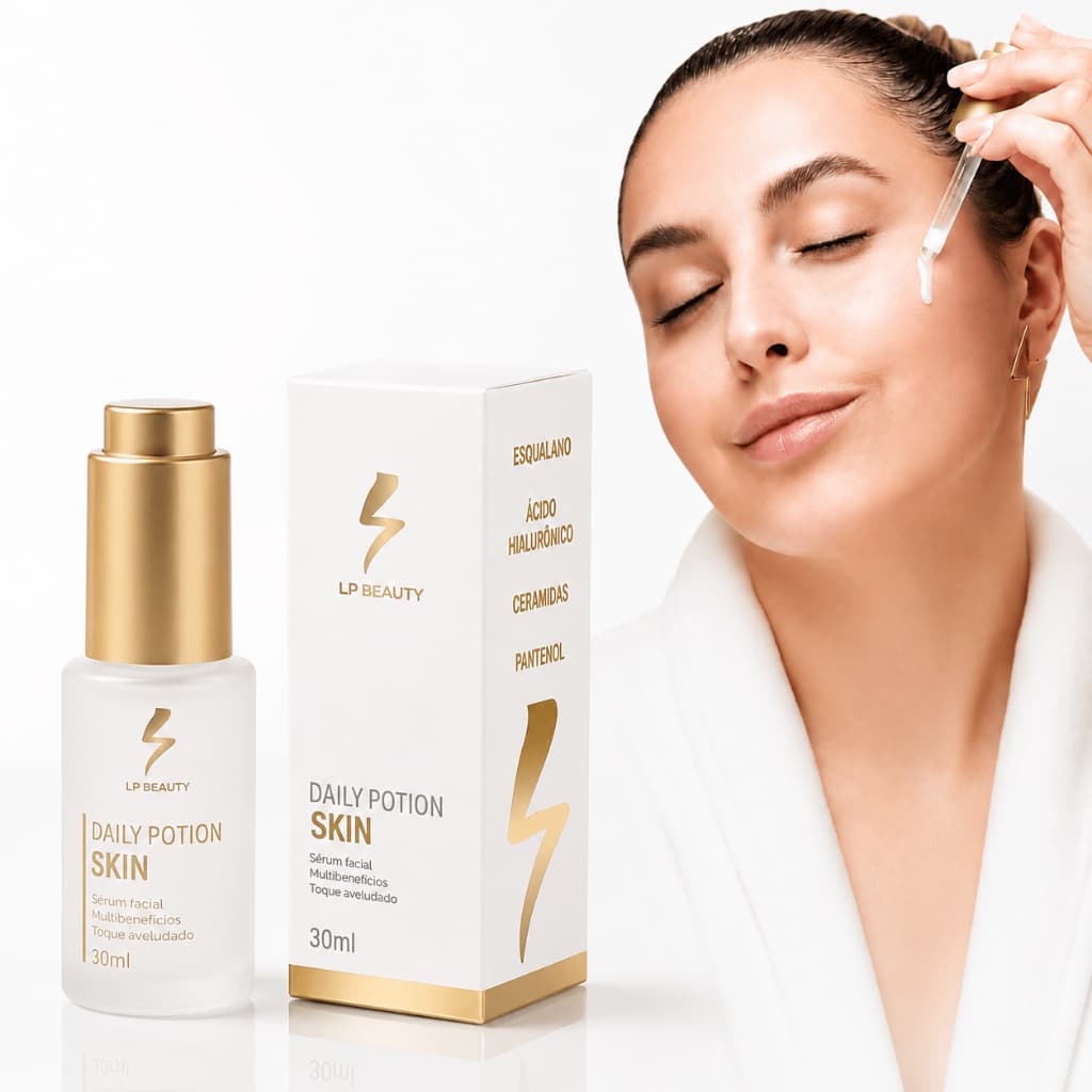 Sérum Facial Hidratante Daily Potion Skin Lp Beaut Nutritivo Skin Care Para Cuidados Com A Pele