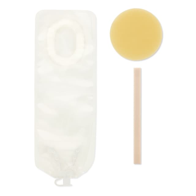 Bolsa Neonatal para Estomia Intestinal ou Urinária Hollister Barreira SoftFlex Uma Peça Plana 35x22mm/3778