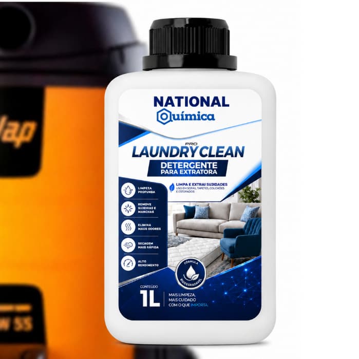 O MAIS PODEROSO Limpa Extrai Mancha e Odor Laundry Extratora WAP 2 in 1