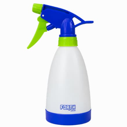 Pulverizador Borrifador Manual 480ml Forth Jardim Bico Ajustável Multiuso Azul