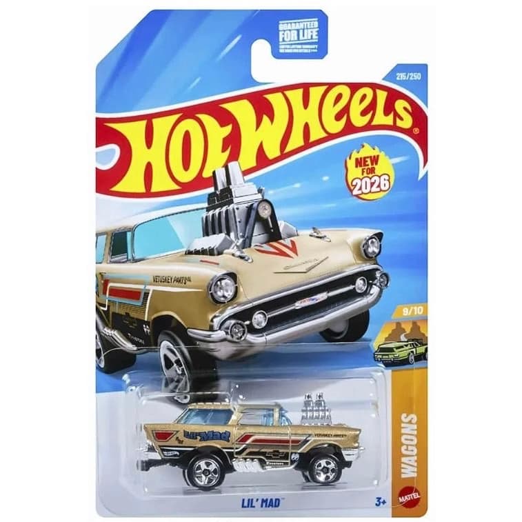 Carrinho Miniatura Colecionável Chevrolet Lil’MAD Hot Wheels