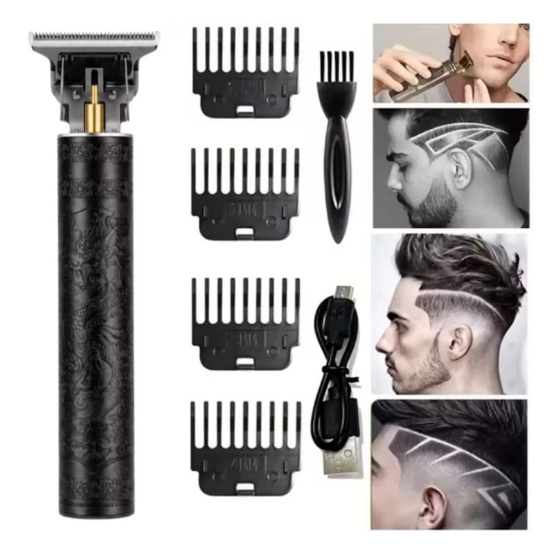 Máquina De Cortar Cabelo E Barba B-Max BM-C040-B Profissional Sem Fio Acabamento Pezinho Original