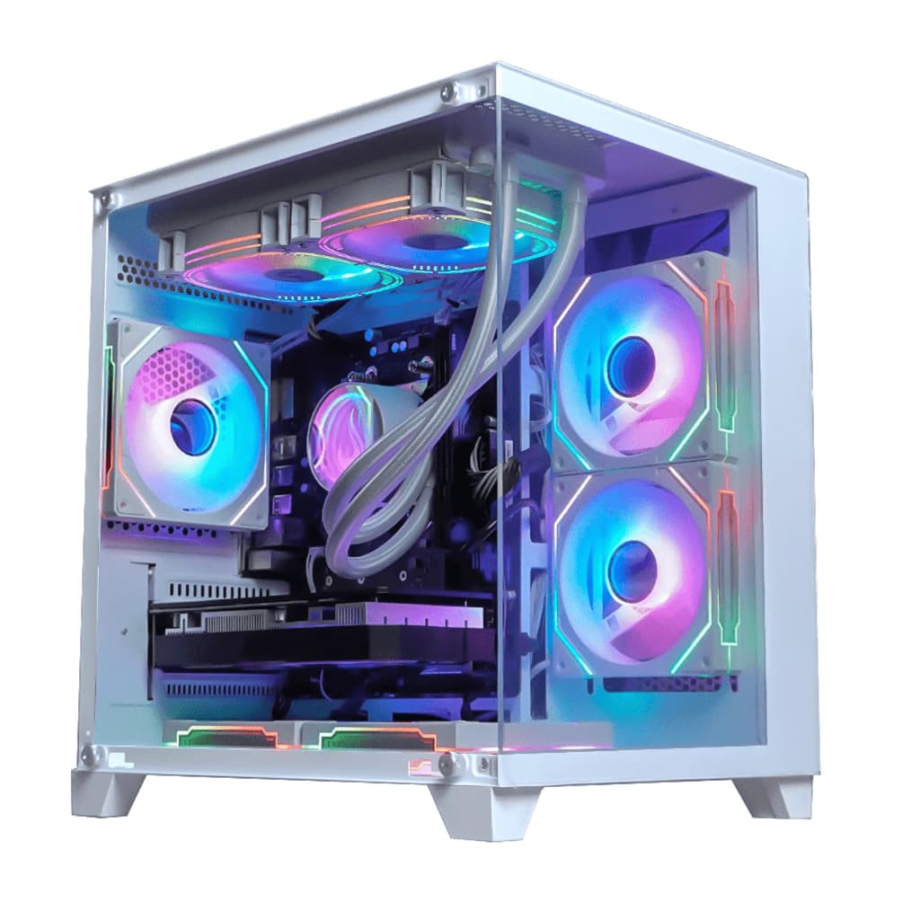PC Gamer Ryzen 5 5500, RX 7600, 16GB DDR4, SSD 500GB NVMe, 600W 80 Plus, PCITAL03-E