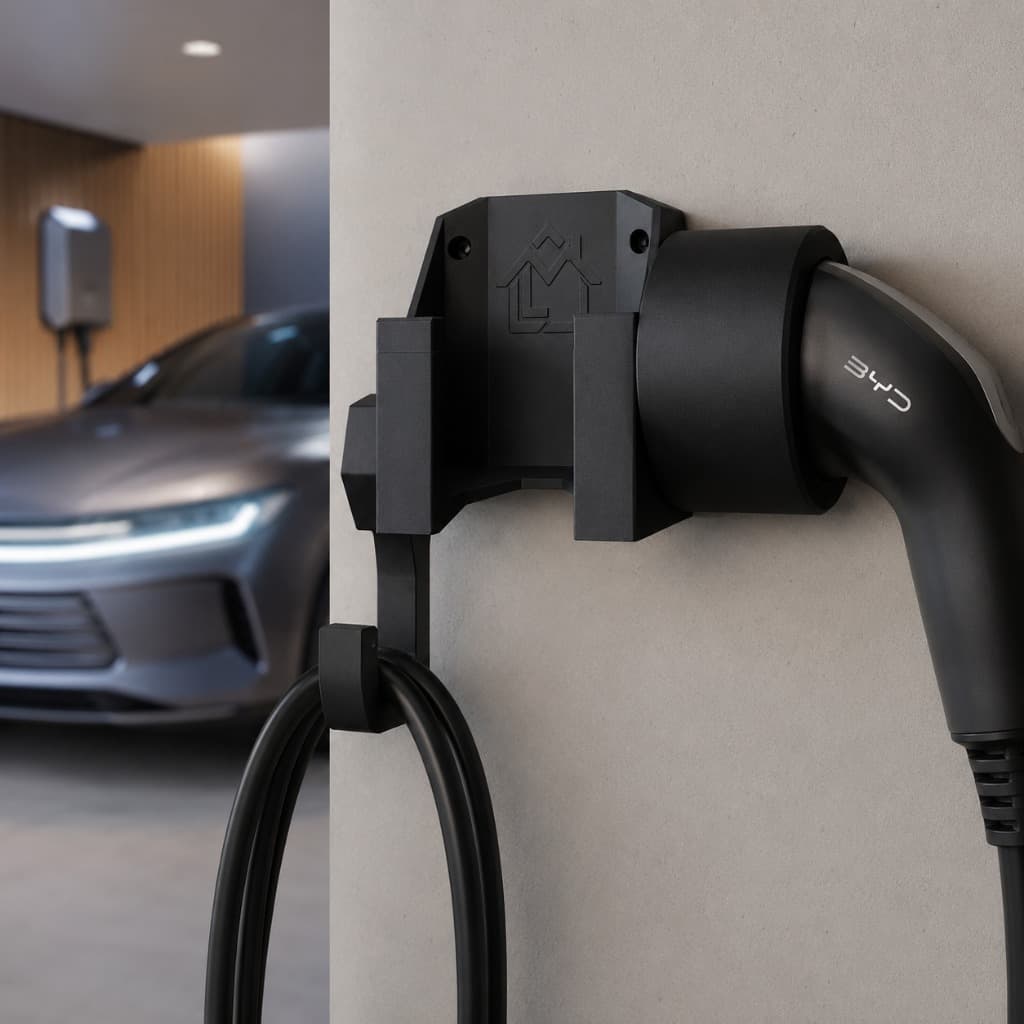 Suporte Parede Carregador Carro Elétrico Byd