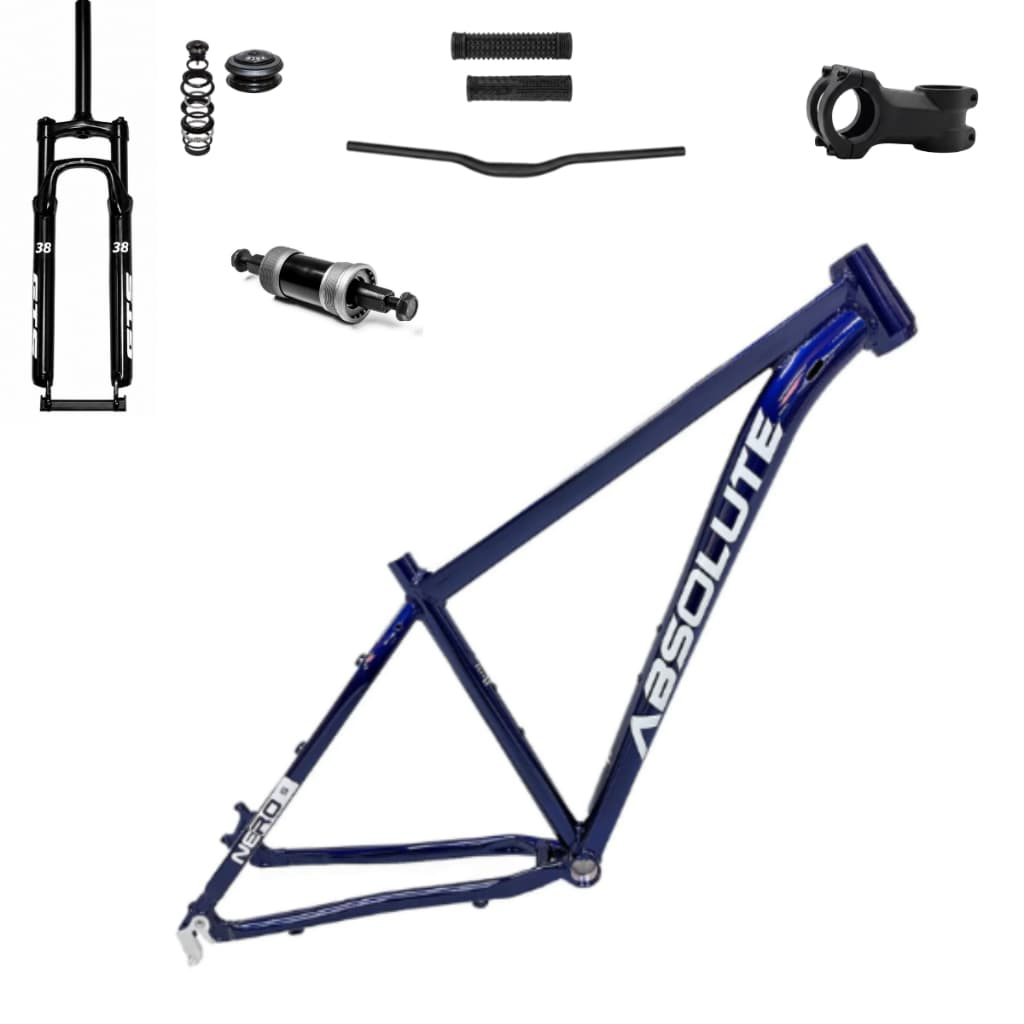 Quadro Absolute Nero 5 C/ Garfo Trava No Ombro + Jogo de Direção