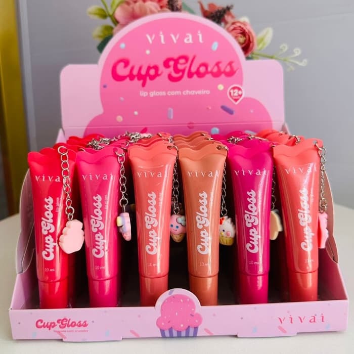 Cup Gloss Vivai com Chaveiro