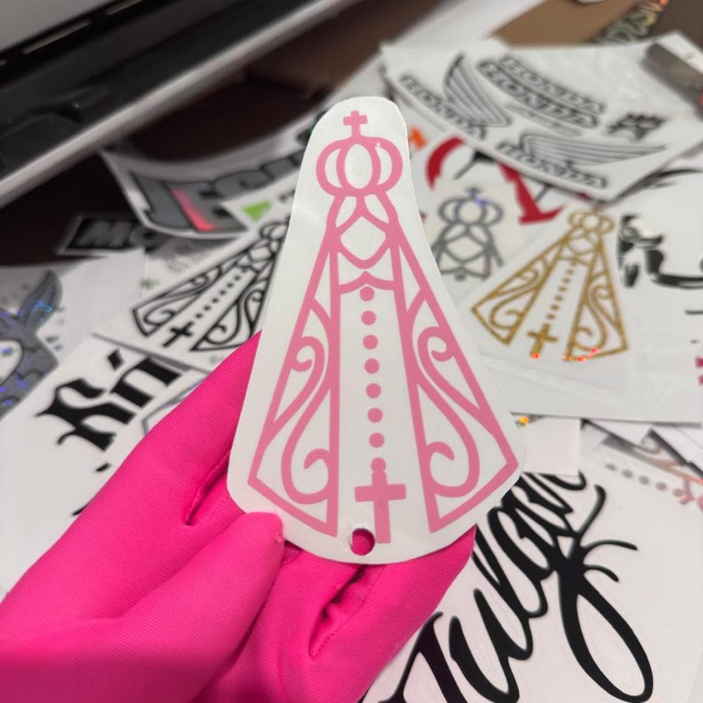 Adesivo l Nossa Senhora da Aparecida l Religioso - sem fundo l 10cm