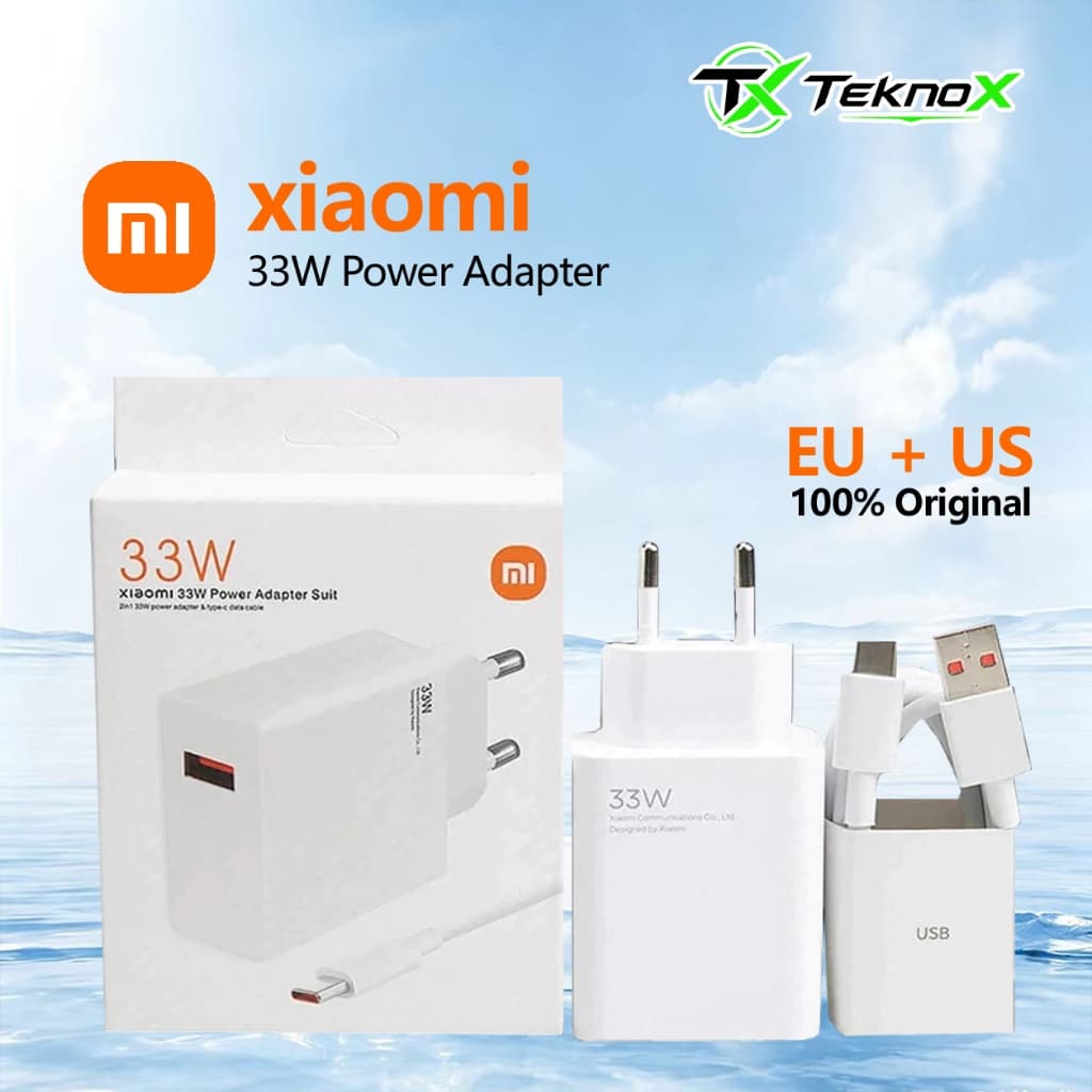 Carregador Para Xiaomi Fonte Usb Ultra Rápido 33w Usb C Turbo 2025
