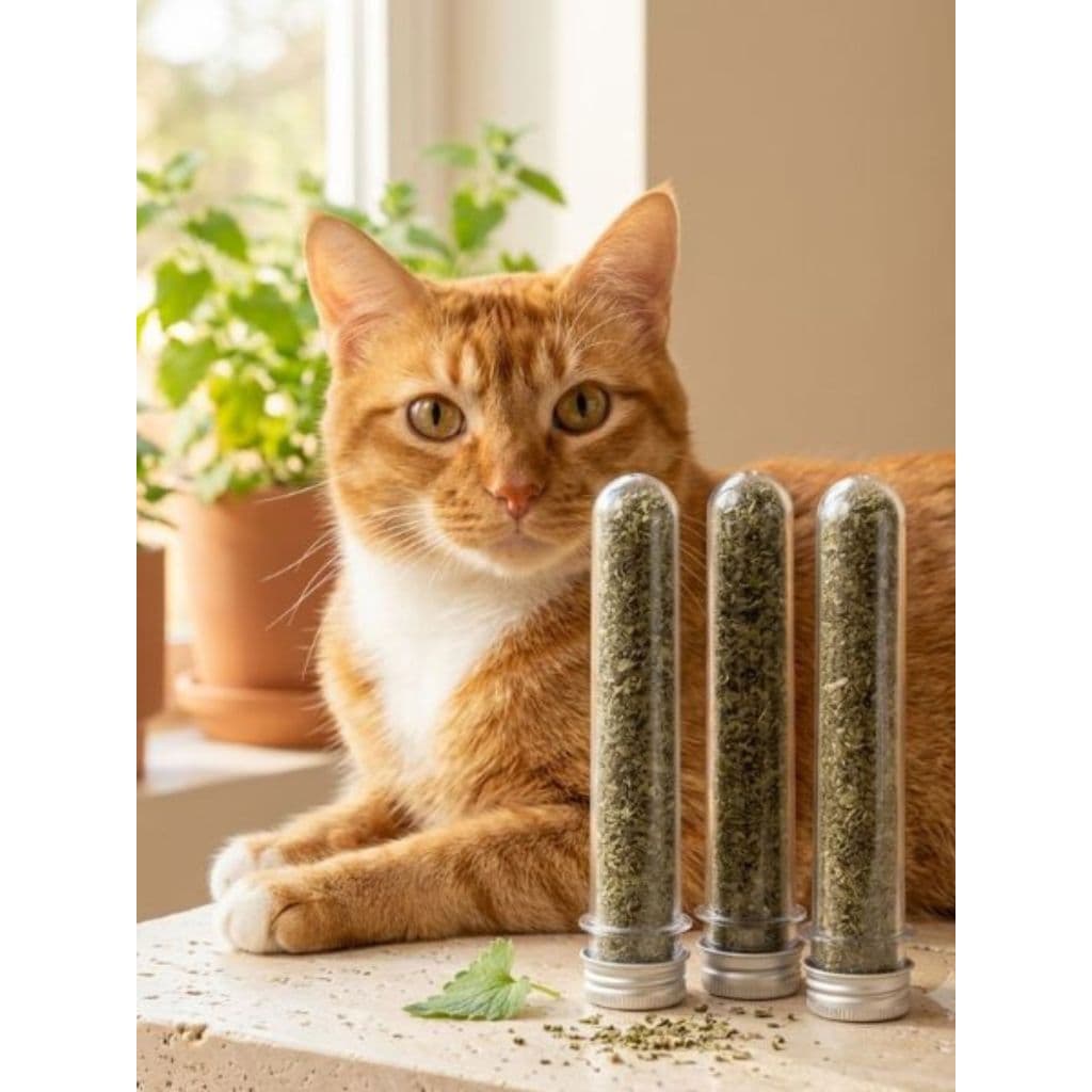 Catnip Premium para Gatos Erva do Gato Estimulante Relaxante Pet 5g