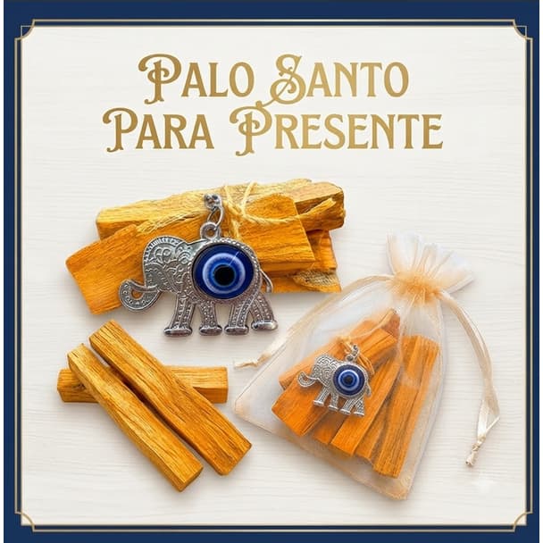 PALO SANTO PERUANO LEG VERSÃOPRESENTE + BERLOQUE DE METAL  INDIANO REUTILIZÁVEL OU SEM BERLOQUE  35G