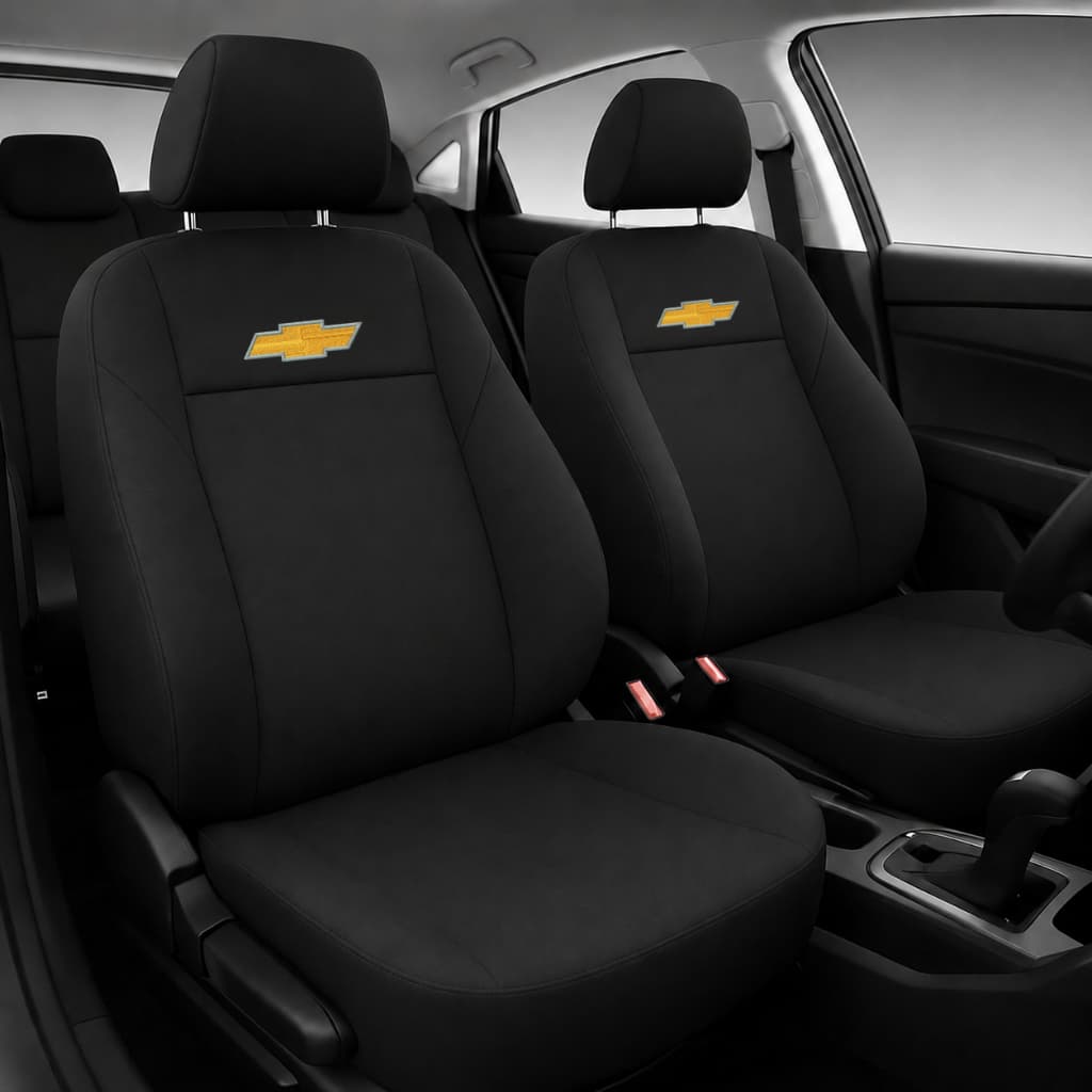Capa Banco Automotivo Carro Tecido Grosso Chevrolet