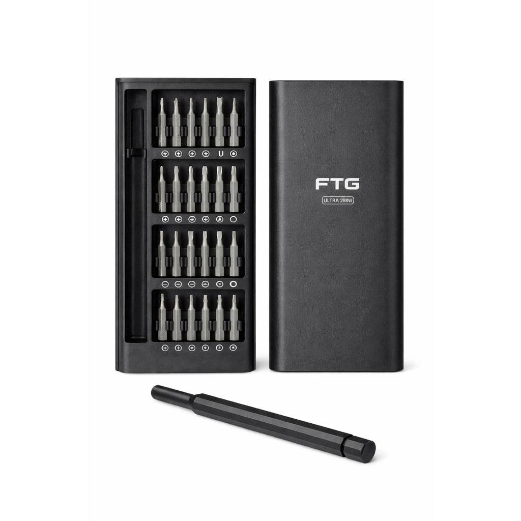 Kit Ferramentas Precisão com 25 Peças para Reparo de Celular, Eletrônicos, óculos etc