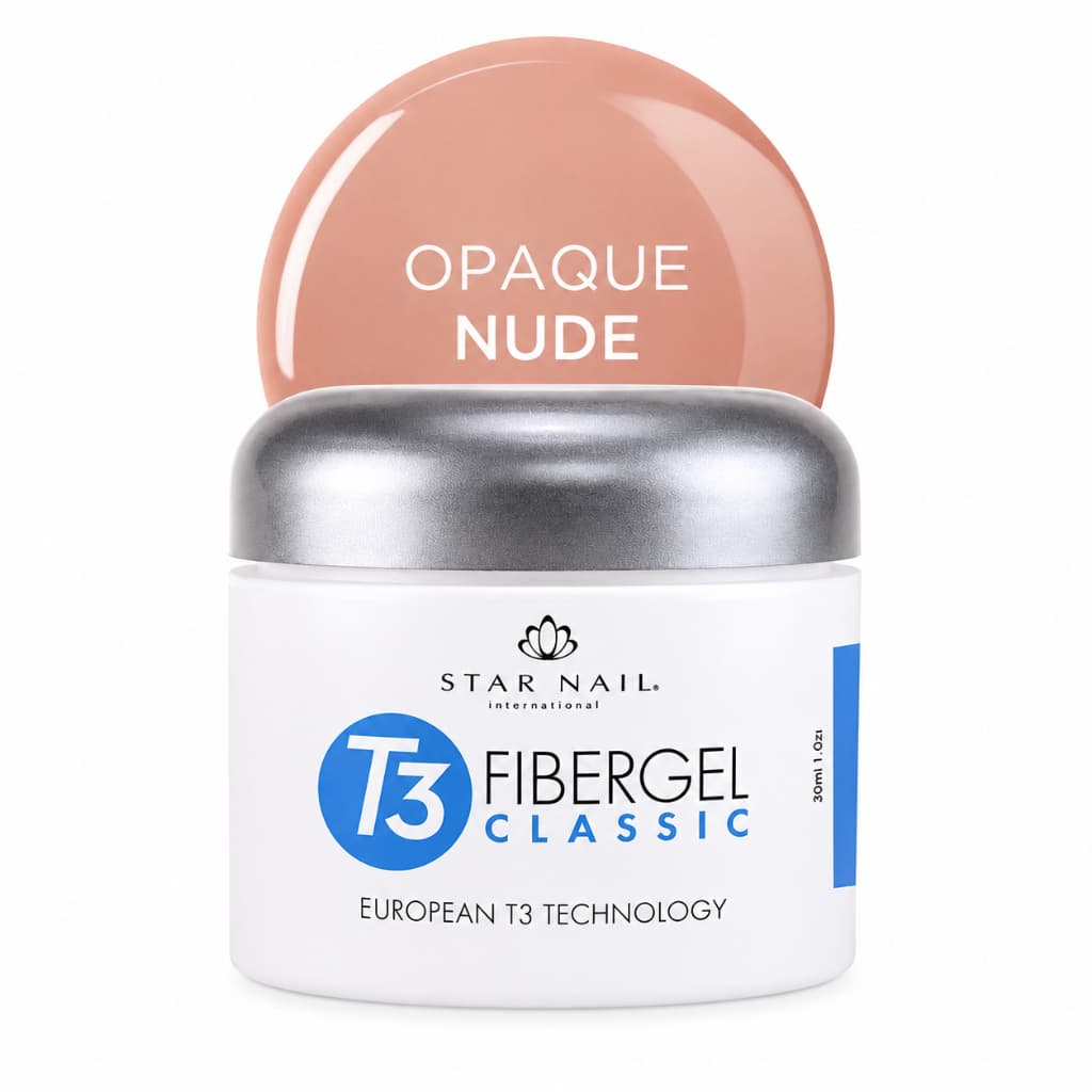 Gel Unha Star Nail T3 Fibergel Classic  28GR OPAQUE NUDE