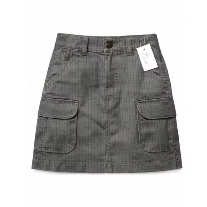 Saia juvenil bolso cargo tamanhos 10 ao 16 muito linda veste super bem