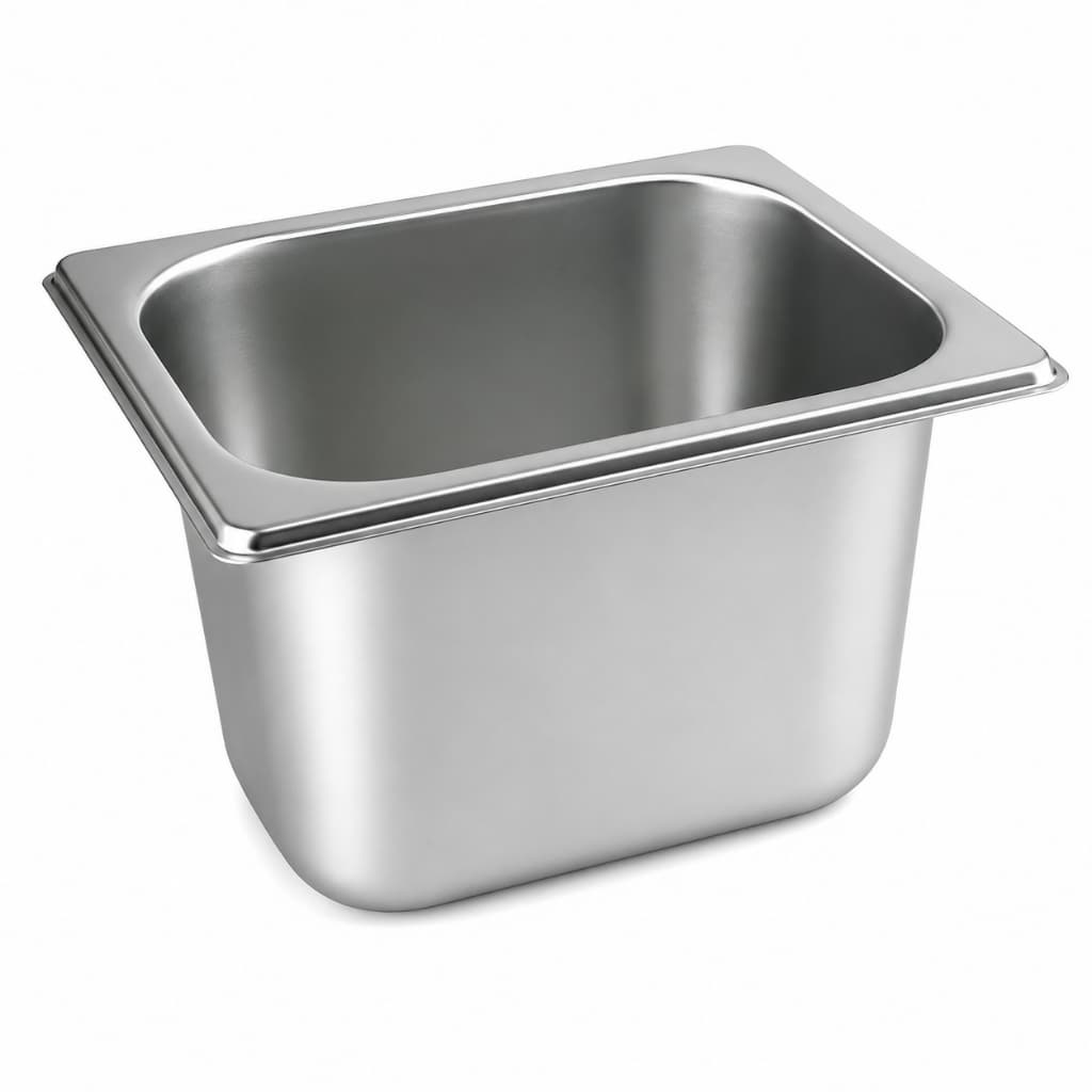 Cuba Gn Gastronômica 1/6x100mm Aço Inox - 176x162x100mm