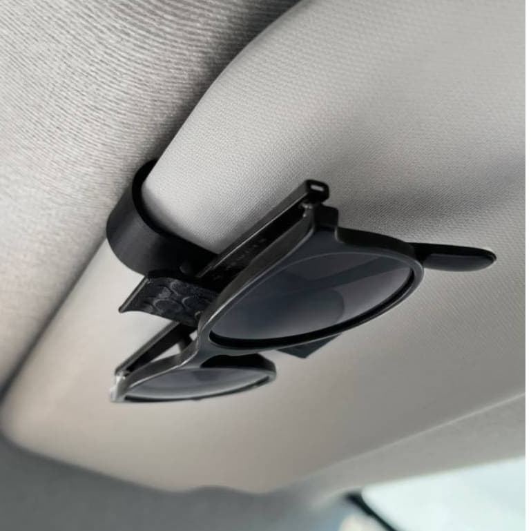 Suporte para óculos no carro suporte de carro para óculos Clip Para Viseira Veicular Universal