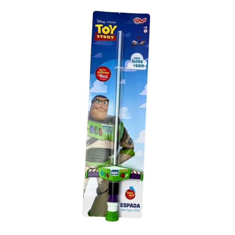 Espada Do Buzz Lightyear Toy Story Luz Som Original, Toyng