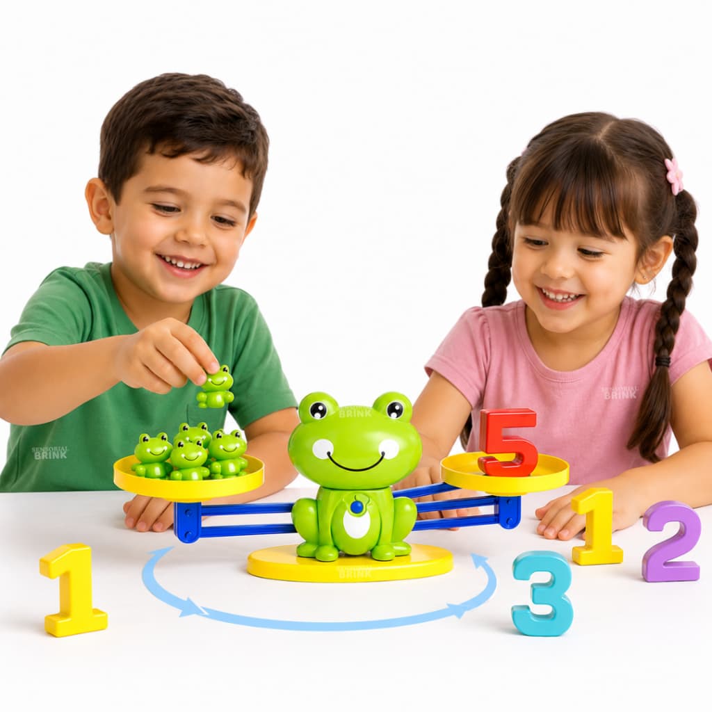 Jogo Educativo Sapo Balança Matemática | Soma, Números, Contagem e Raciocínio Lógico