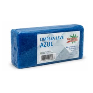 Fibra para Limpeza Leve 10,2x26cm com 10 Unidades Azul