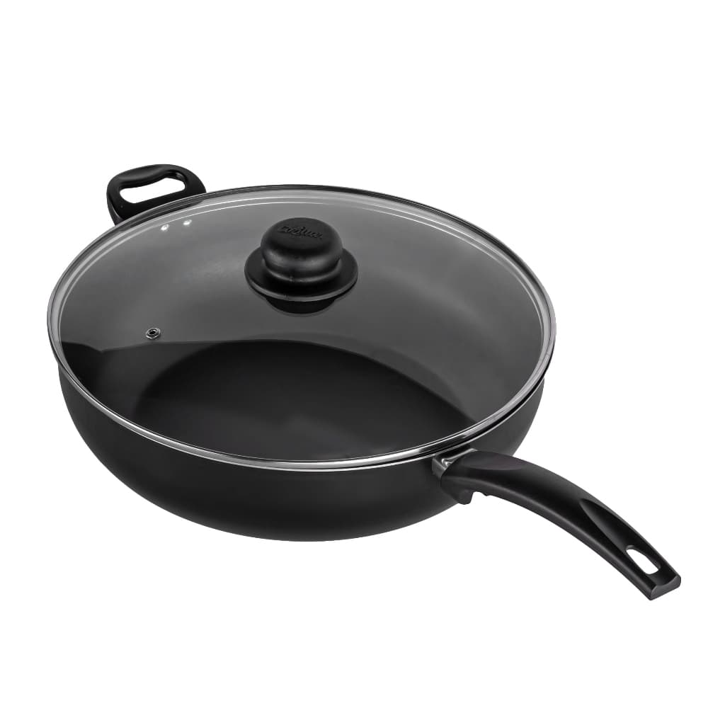 Frigideira Panelas Wok Antiaderente Grande Tamanho 26