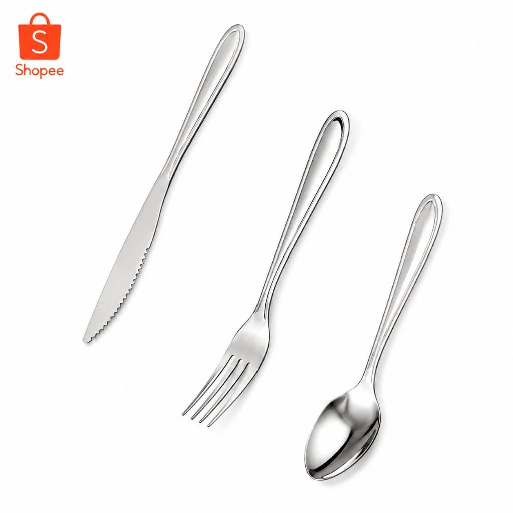 Jogo De Talheres 36 Peças Aço Inox Elegante Moderno Prático Cozinha Mesa Presentes
