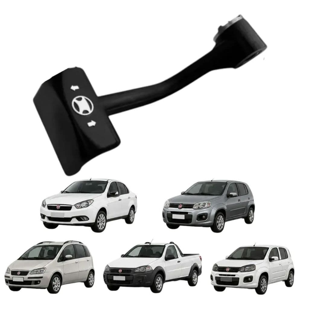 Alavanca Regulagem Volante 8mm Original Fiat Uno Vivace Palio Strada Siena Idea Peça Legitima