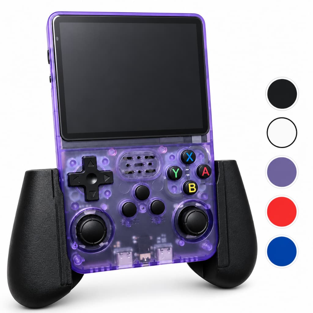 Grip de Mão para R36S Suporte Melhora a Pegada Ergonômico Conforto para Jogar
