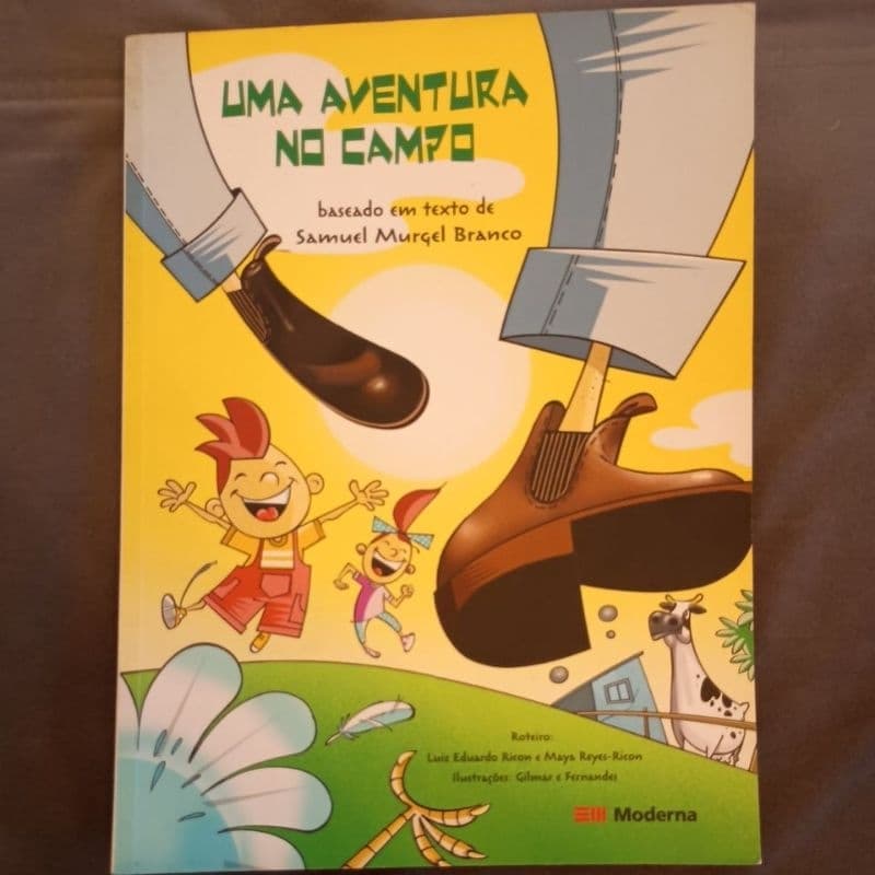 Livro Uma Aventura No Campo - Samuel Murgel Branco