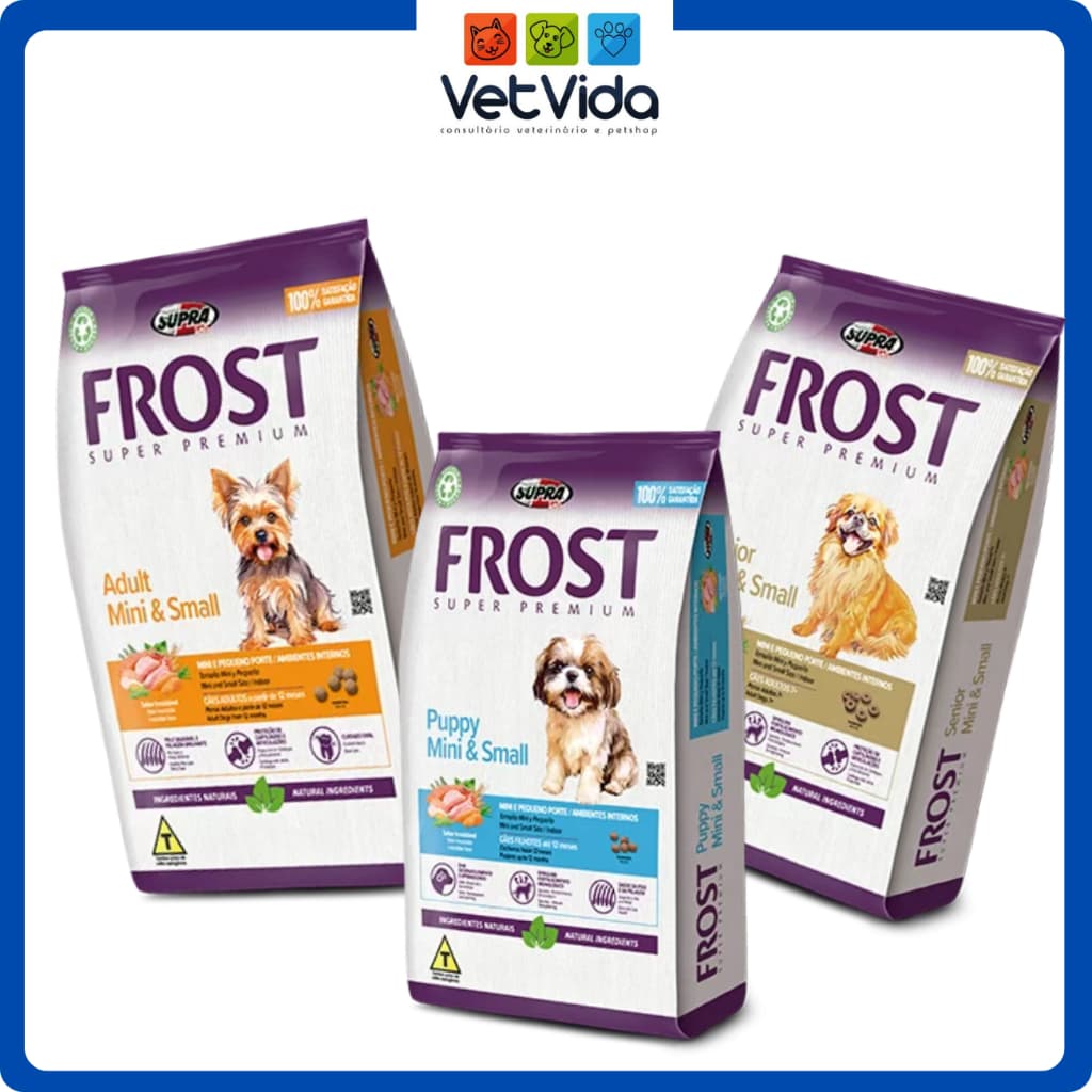 RAÇÃO SUPER PREMIUM FROST GRANEL PACOTE DE 1 KG