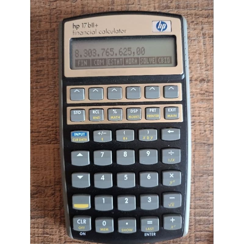 Calculadora Financeira HP 17bll+