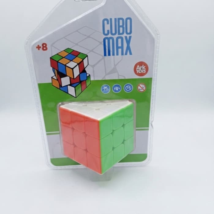 Cubo Mágico 3x3x3 Ark Toys Médio Neon Interativo Colorido