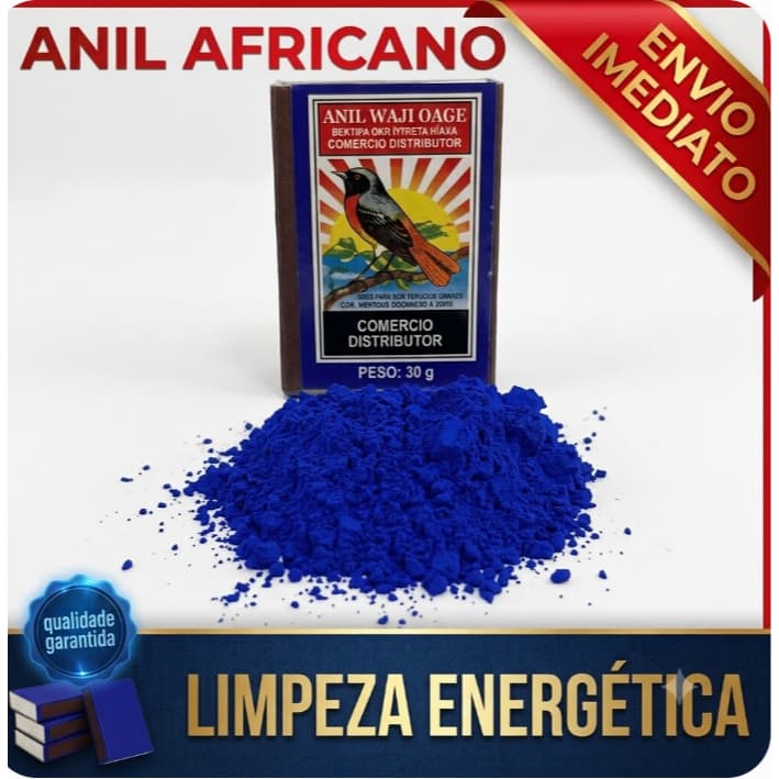 Anil Africano  oage/waji  Africano - Anil Em p/ Rituais Religiosos /Limpeza para banho p  descarrego
