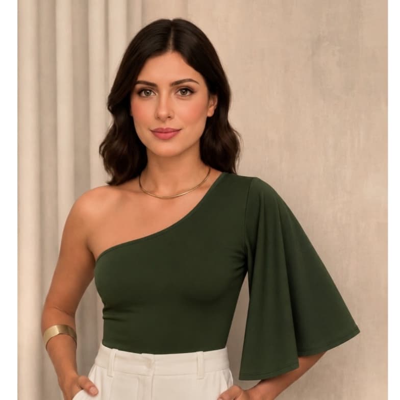 Body Feminino Mula Manca com bojo Suplex Tamanho Único – Moda Casual e Festa