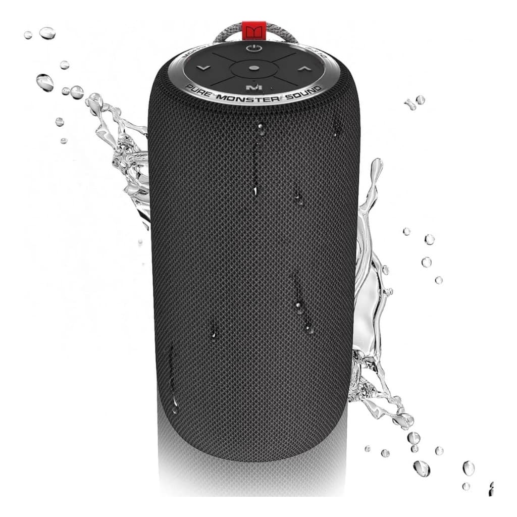 Caixa de Som Bluetooth Monster Superstar S310 Portátil 30W Bluetooth 5.2 TWS Bateria até 24h Resistente à Água