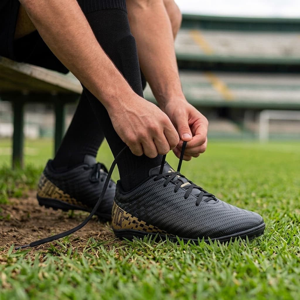 Chuteira Society Adulto e Juvenil Masculino e Feminino Promoção