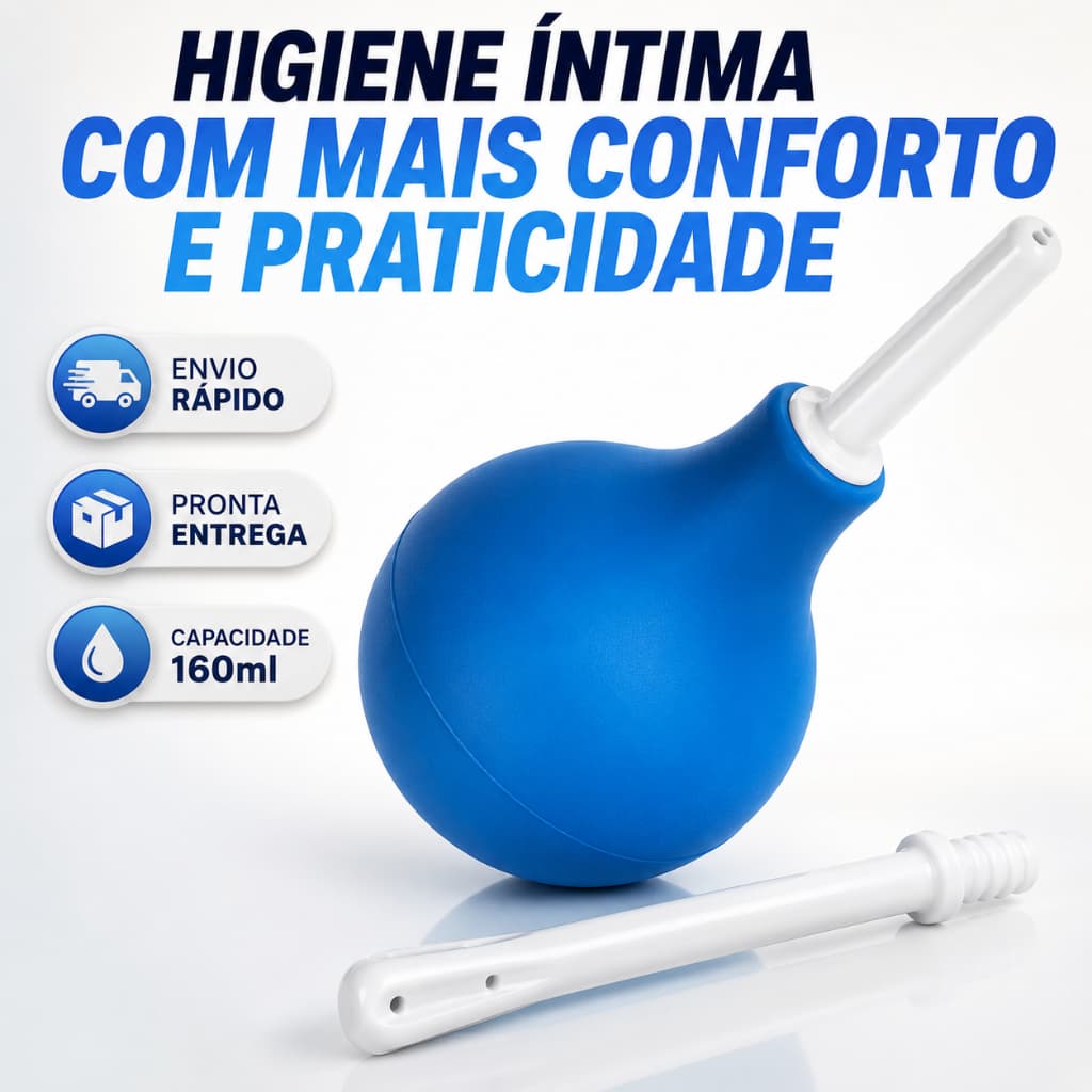 Ducha Íntima Unissex Higiênica Chuca Anal Vaginal