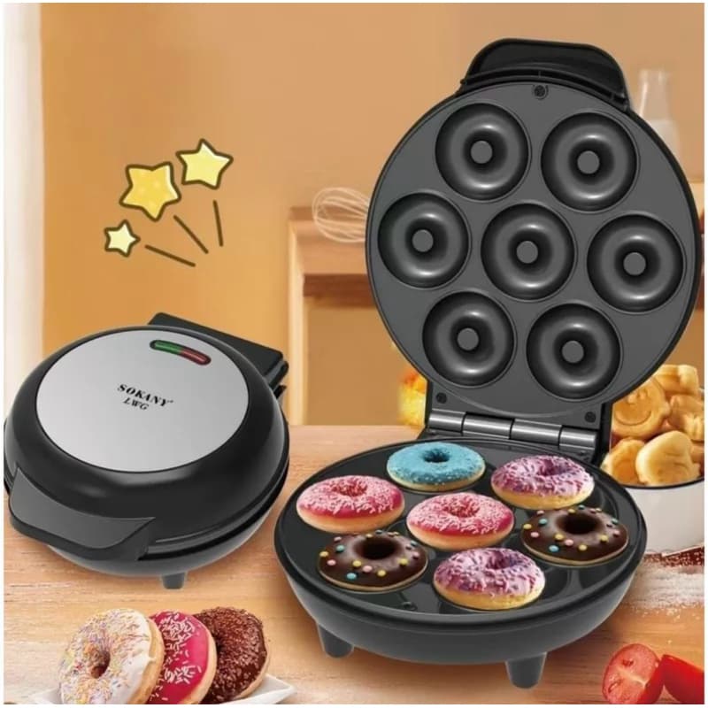 Sokany 110V Máquina de Fazer Donuts Rosquinhas Confeitaria Culinária