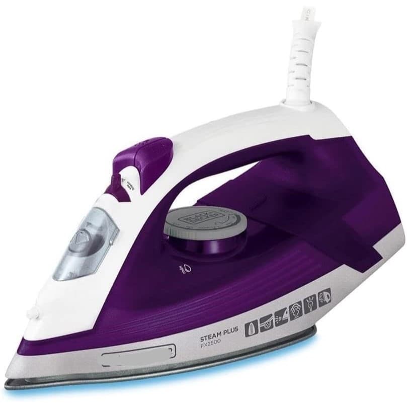 Ferro De Passar Roupa A Vapor ORIGINAL B+D FX2500 Ceramic Gliss 1200W Antiaderente 220V