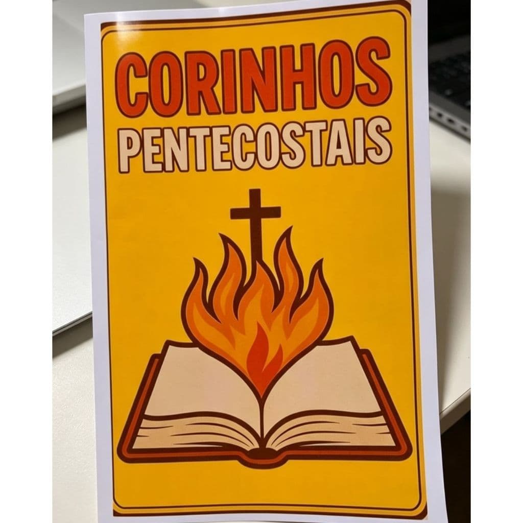 Corinhos Abençoados Celestiais Adotados Nas Igrejas Pentecostais Livreto de Cristão para Cristão