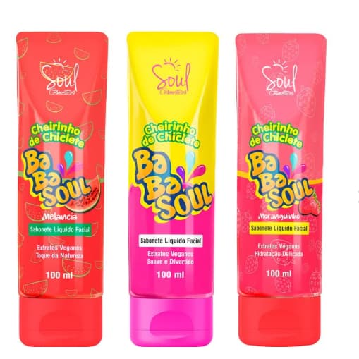 Babasoul Sabonete Líquido Facial 100ml Soul Cosméticos