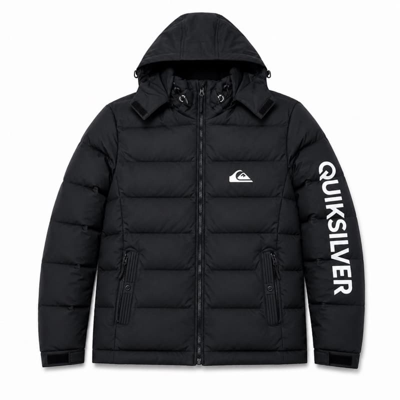Jaqueta Bobojaco Quiksilver Masculina Premium Grossa Forrada Peluciada Touca Removível Corta Vento Inverno